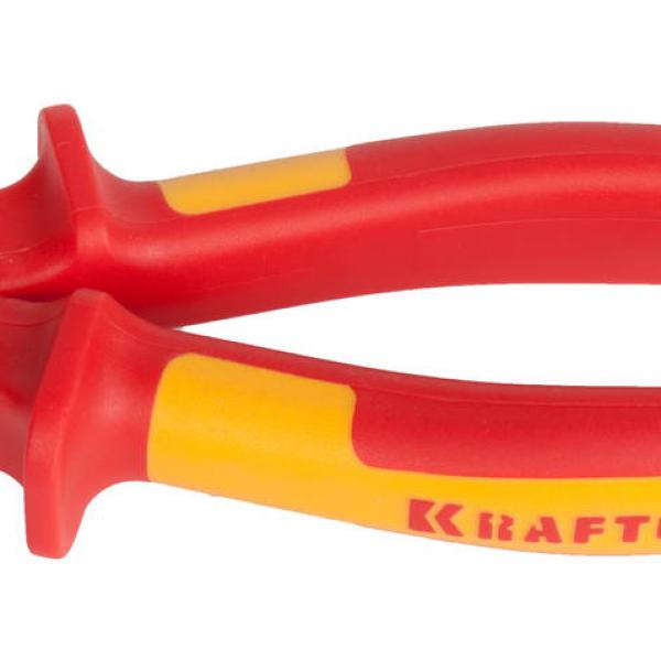 Бокорезы ″ELECTRO-KRAFT″, Cr-Mo сталь, двухкомпонентная маслобензостойкая рукоятка, хромированное покрытие, 160мм, KRAFTOOL 2202-5-16