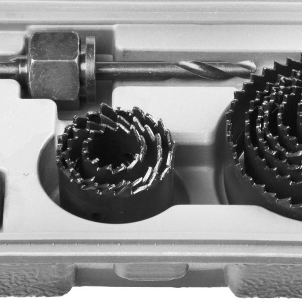 Набор Коронки по дереву, d=11, 22, 29,32, 35, 38, 44, 51, 64мм, 11шт/ STAYER "MASTER"/29600-H11