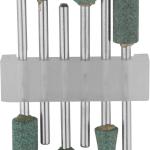 Насадки шлифовальные абразивные с оправкой, карбид кремния, 6 предм.STAYER 29921-H6