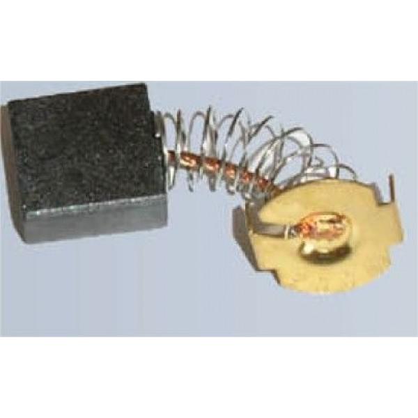 Щётки 7х17х17мм электроугольные пружина,пятак-уши,аналог - ДП-2000/ УШМ-2000 Интерскол AEZ (564)