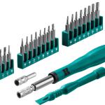 Отвертка для точных работ со сменными битами 28 предм.,Precision-28, KRAFTOOL, 25677